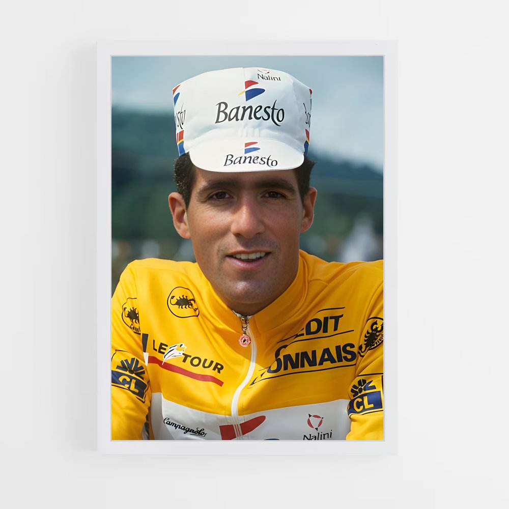 Poster Miguel indurain domination – affiche Cyclisme (vue 3)